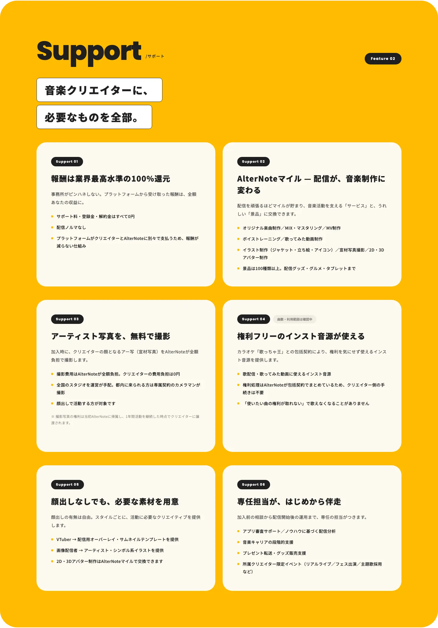 05 サポート